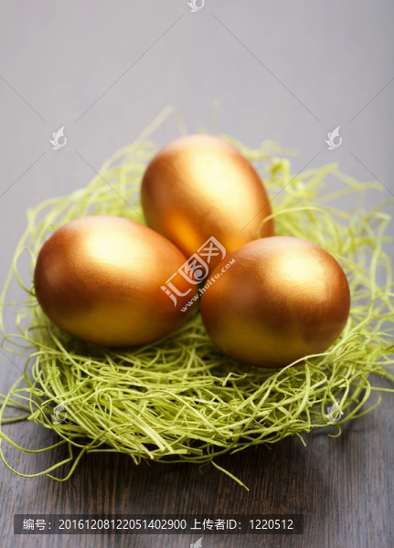 金色的復(fù)活節(jié)彩蛋