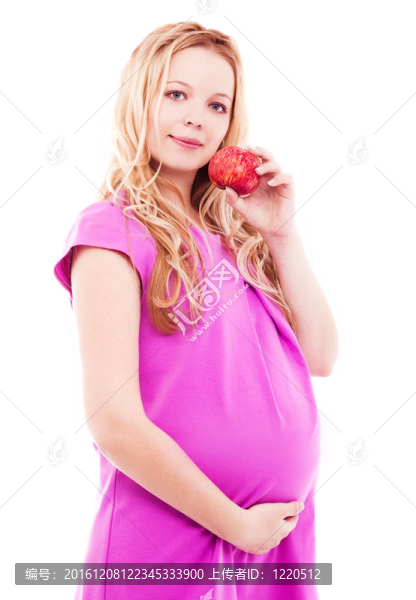 懷孕的女人