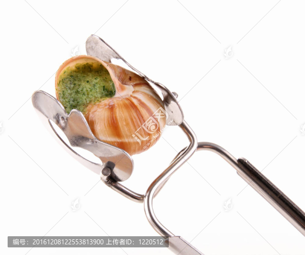 黃油加歐芹的蝸牛