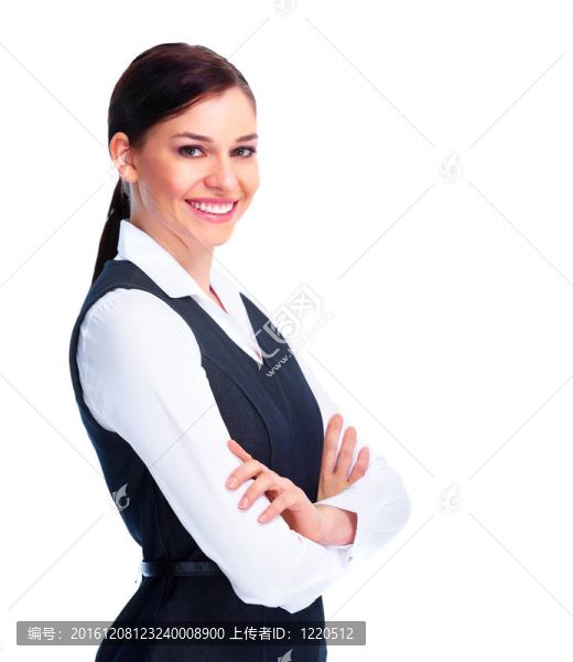 年輕商業(yè)女性。
