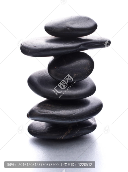 禪意平衡。水療與保健概念。