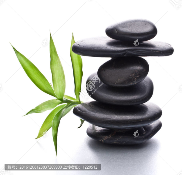 禪意平衡。水療與保健概念。