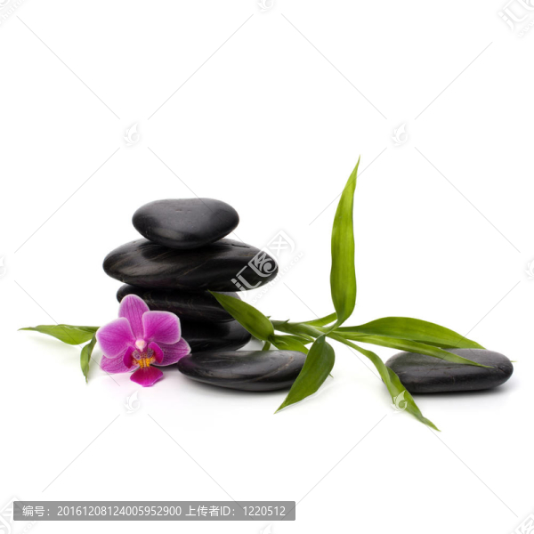 禪意平衡。水療與保健概念。