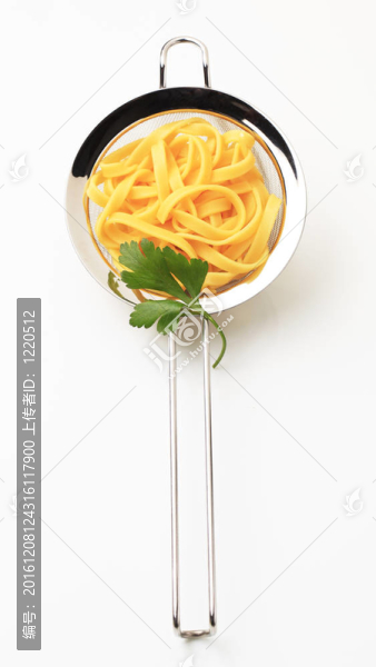 絲帶的面食