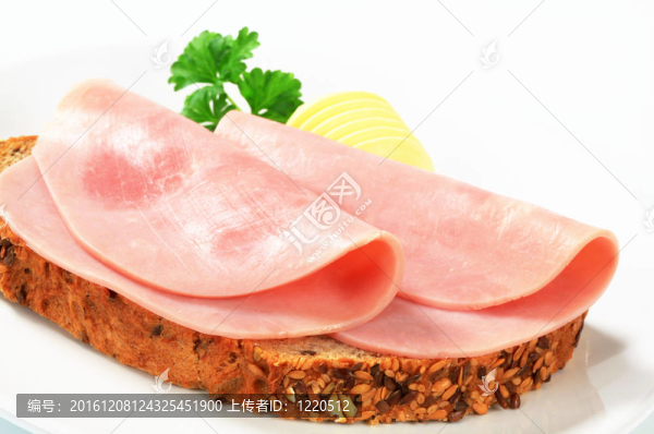 面包和火腿