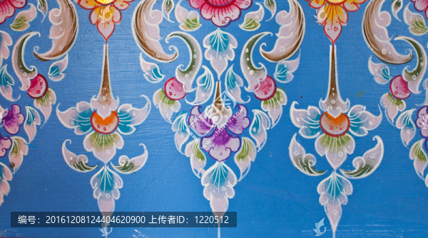 墻上的泰國(guó)畫(huà)