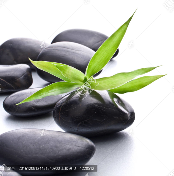 禪石。石材水療與保健理念。