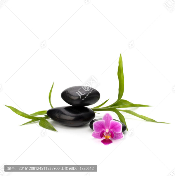 禪意平衡。水療與保健概念。