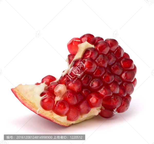 成熟的石榴片