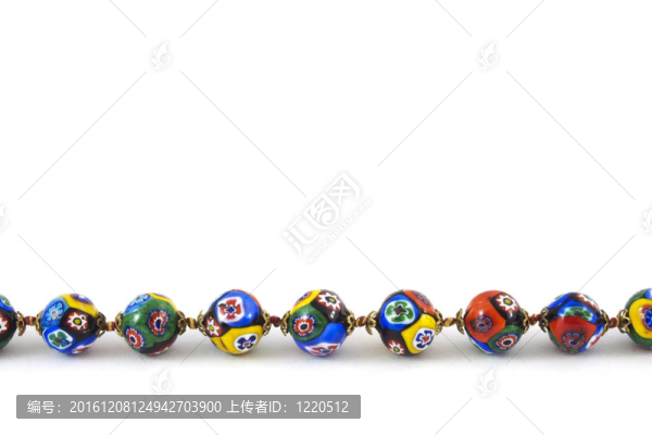 Murano彩色的項鏈