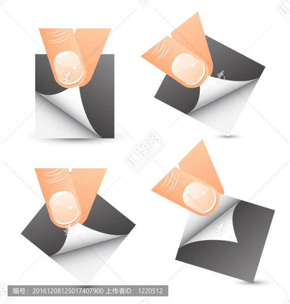向量的手指
