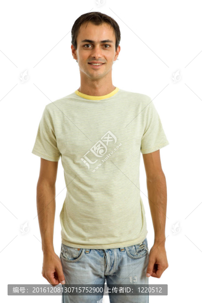 年輕的隨便的人