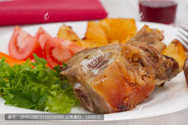 土豆豬肉沙拉