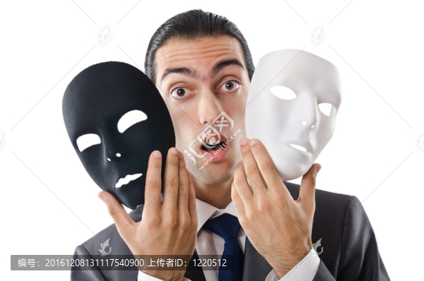 工業(yè)間諜概念與蒙面商人