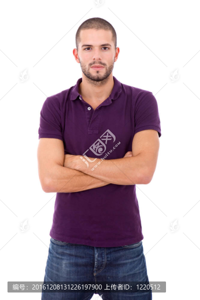 年輕的隨便的人