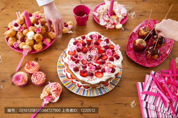 生日點(diǎn)心桌