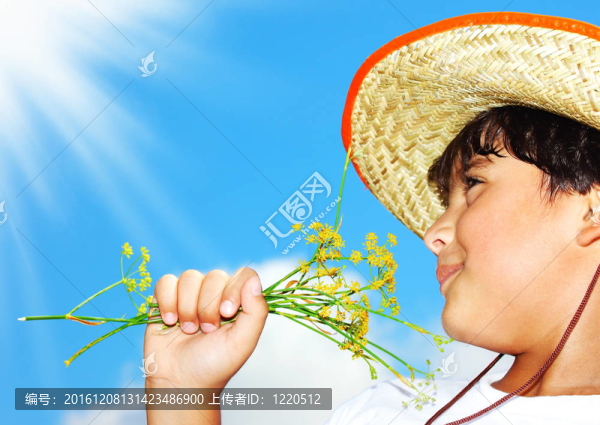 男孩肖像