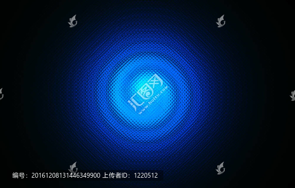 黑色背景下的藍(lán)色玻璃；科學(xué)細(xì)節(jié)