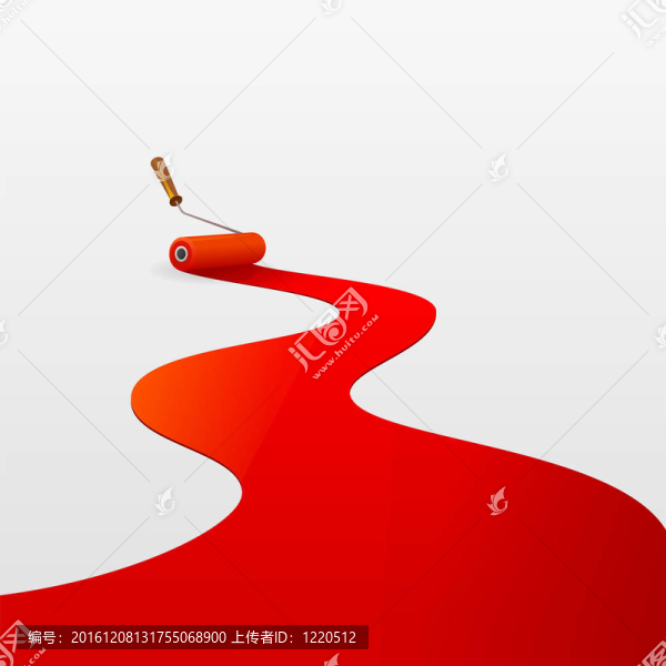 紅漆輥