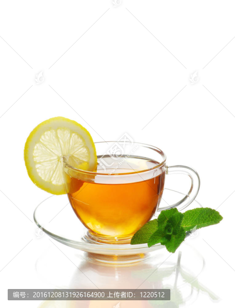 在一杯茶