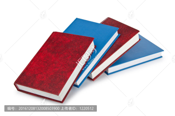 白色的高疊圖書(shū)