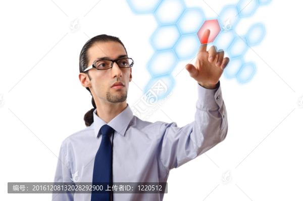 商家按下虛擬按鈕
