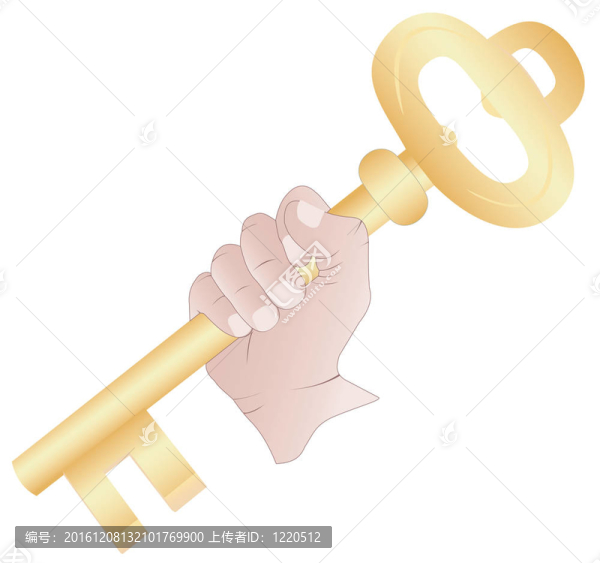 手與金鑰匙