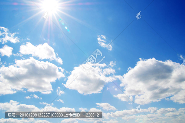 藍(lán)色的天空