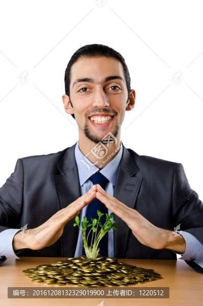 商人用金苗和金幣