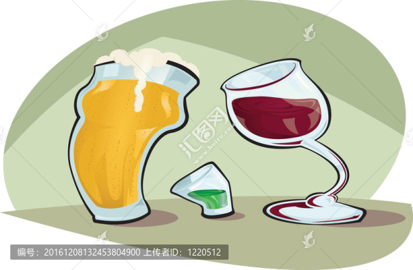啤酒和葡萄酒