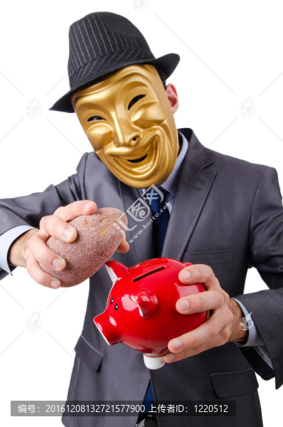 男子撲滿白