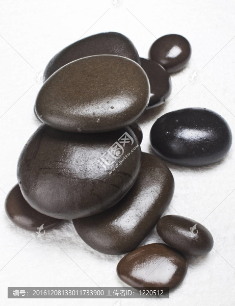 溫泉的石頭