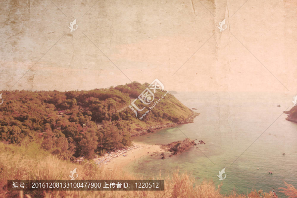 海洋復(fù)古景觀