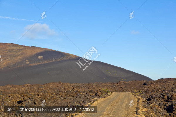 蘭薩羅特島蒂曼法亞國(guó)家公園火山；西班牙