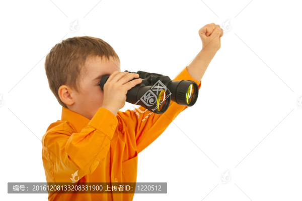 透過(guò)雙眼看的小男孩