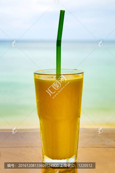 芒果汁玻璃