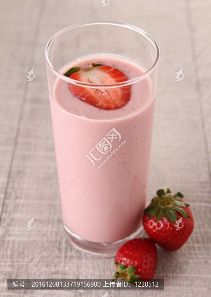 草莓冰沙
