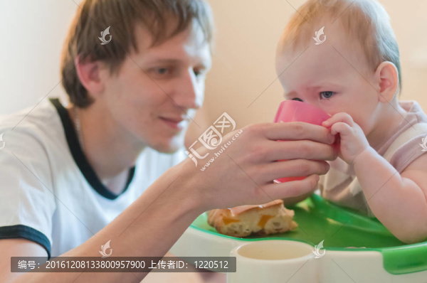父親和女兒