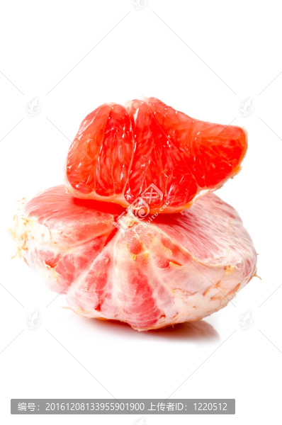 多汁的葡萄柚