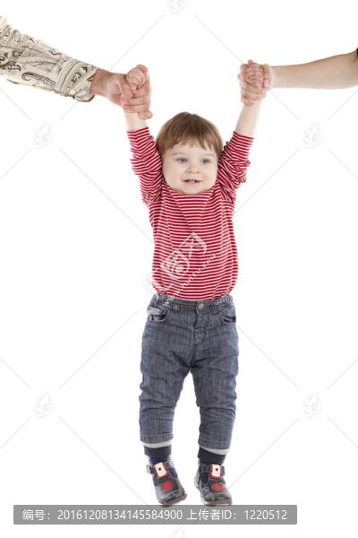 懸掛著的男孩