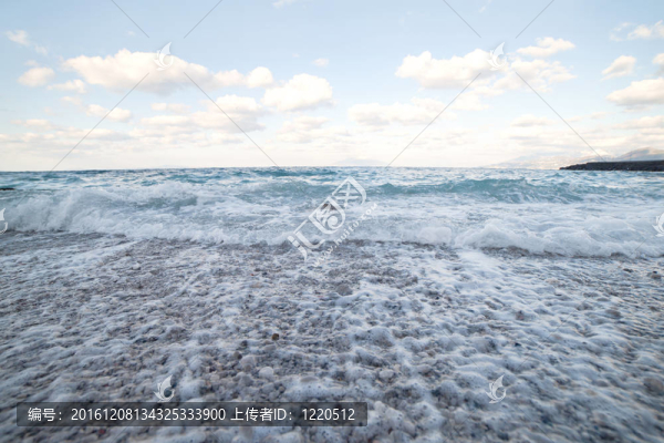 泡沫海。