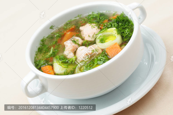 鮭魚湯