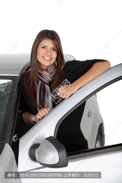 女人與汽車