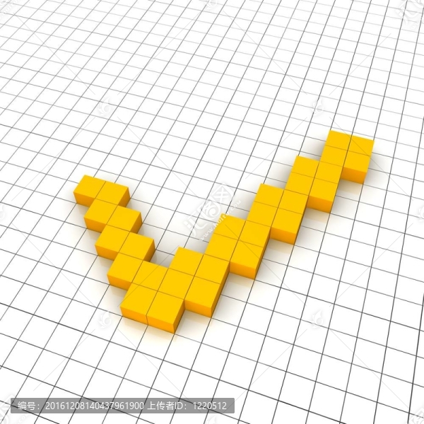 檢查標(biāo)記3D圖標(biāo)在網(wǎng)格。渲染圖。