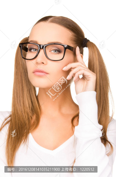 年輕漂亮的女商人