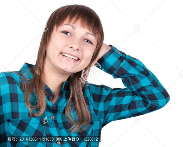 年輕漂亮女孩肖像