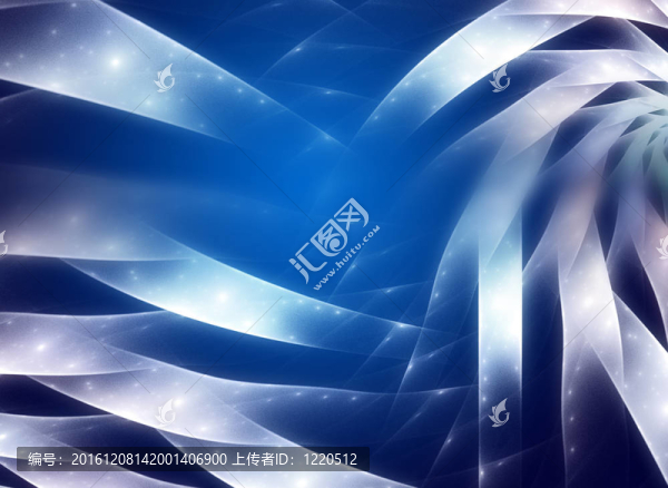 藍色背景；光纖光學。建議