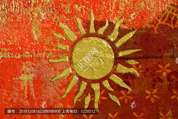 畫太陽