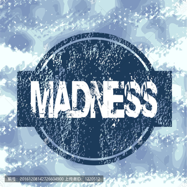 瘋狂的藍色郵票