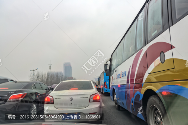 堵車